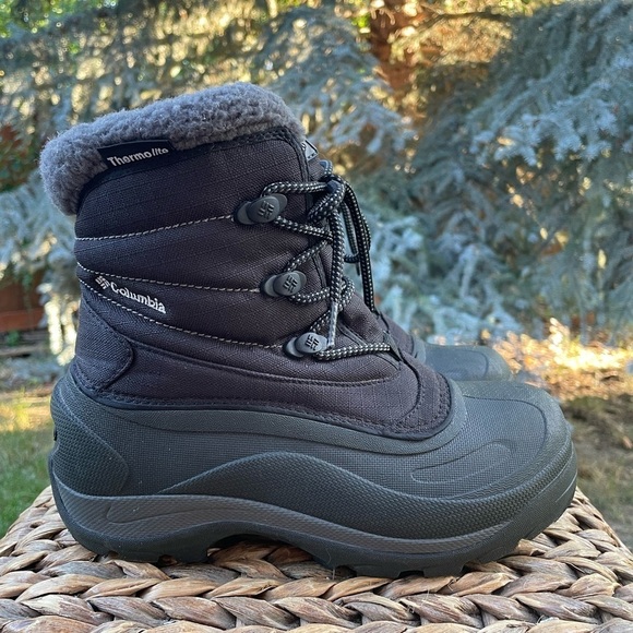 Columbia Black Cascadian Trinity Sportswear Winter Snow Boots. Women's US size 6 - Picture 4 of 9